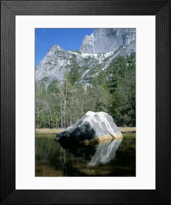 Framed Print : Mirror Lake and Half Dome Framed Print : Mirror Lake and Half Dome