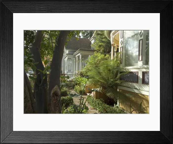 Framed Print : Victorian houses Framed Print : Victorian houses