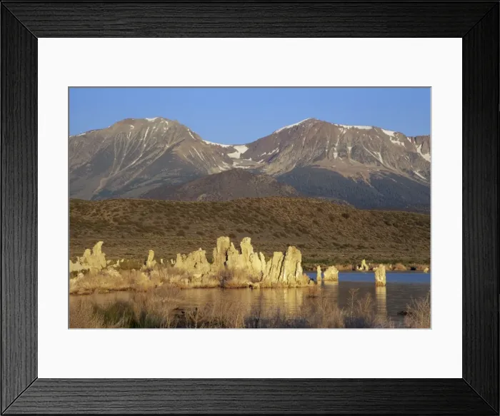 Framed Print : Tufa formations at Mono Lake Tufa State Reserve Framed Print : Tufa formations at Mono Lake Tufa State Reserve