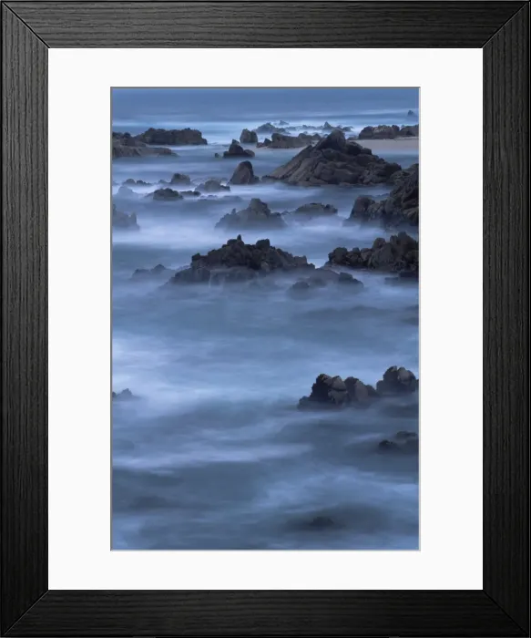 Framed Print : Coastline, Big Sur coast Framed Print : Coastline, Big Sur coast