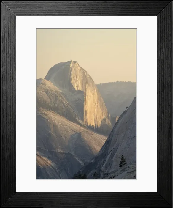 Framed Print : Half Dome at sunset Framed Print : Half Dome at sunset