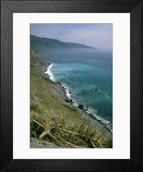 Framed Print : Coastline between Big Sur and San Simeon Framed Print : Coastline between Big Sur and San Simeon