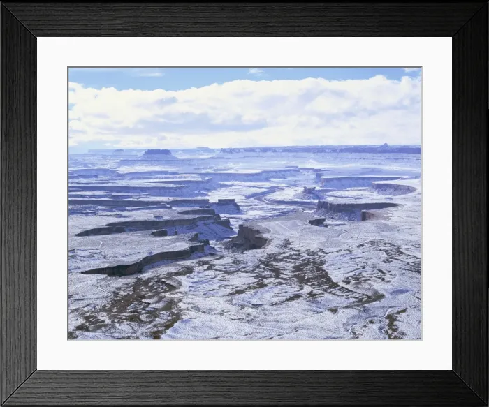 Framed Print : Canyonlands National Park in winter Framed Print : Canyonlands National Park in winter