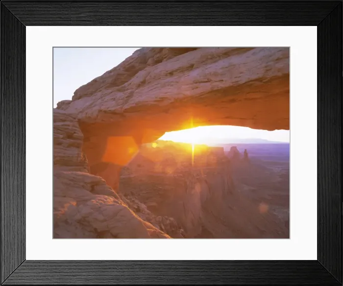 Framed Print : Mesa Arch at sunrise Framed Print : Mesa Arch at sunrise