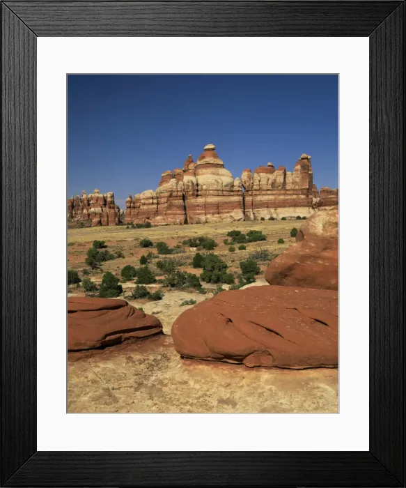 Framed Print : Rock formation in Canyonlands National Park Framed Print : Rock formation in Canyonlands National Park