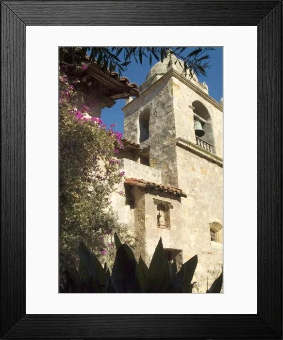 Framed Print : Carmel Mission Framed Print : Carmel Mission