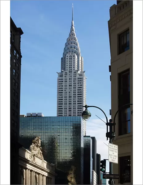 Grand Central Station Terminal Building and the Chrysler Building