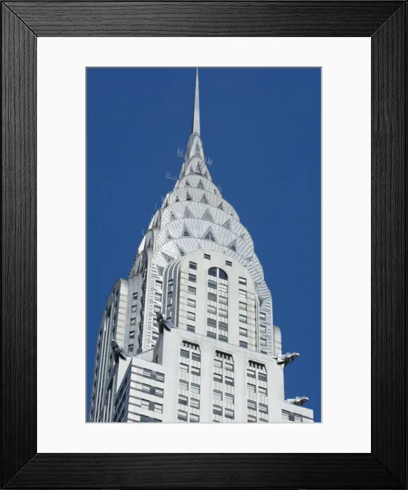 Framed Print : The Chrysler Building Framed Print : The Chrysler Building