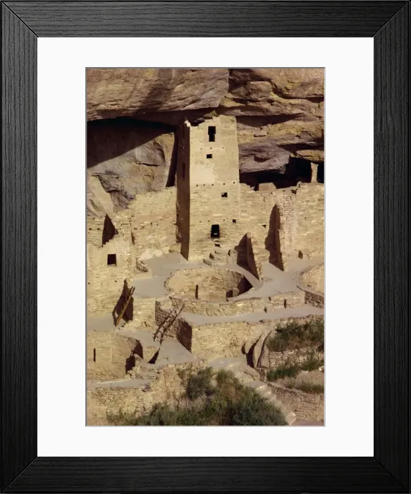 Framed Print : Cliff palace dating from between 1200 and 1300 AD at Mesa Verde Framed Print : Cliff palace dating from between 1200 and 1300 AD at Mesa Verde