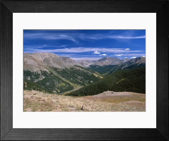 Framed Print : View from summit Framed Print : View from summit