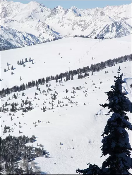 Vail Ski Resort and the Gore Mountains