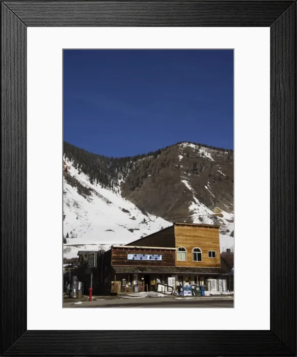 Framed Print : Grocery store in the Wild West old silver mining town of Silverton Framed Print : Grocery store in the Wild West old silver mining town of Silverton