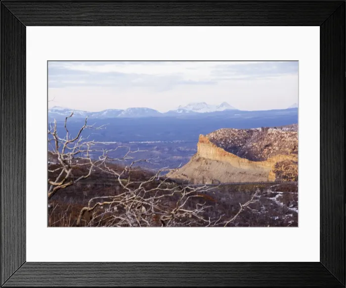 Framed Print : Montezuma Valley Outlook Framed Print : Montezuma Valley Outlook