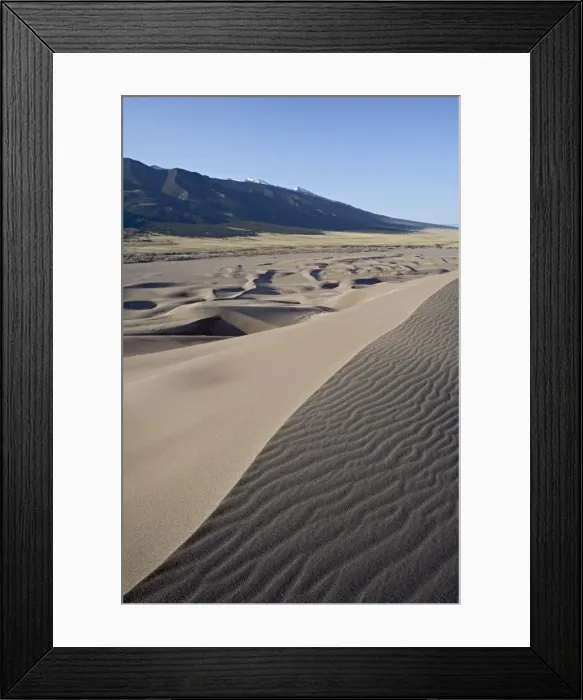 Framed Print : Sand dunes at dawn Framed Print : Sand dunes at dawn
