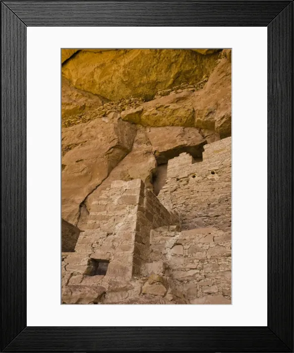 Framed Print : Morris 5 Cliff Dwelling Framed Print : Morris 5 Cliff Dwelling