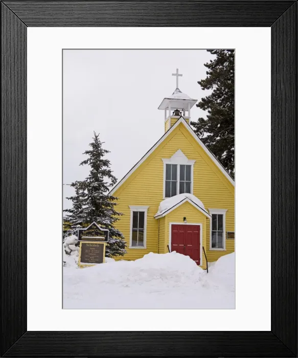 Framed Print : Episcopal church Framed Print : Episcopal church