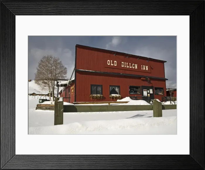 Framed Print : Old Dillon Inn Framed Print : Old Dillon Inn
