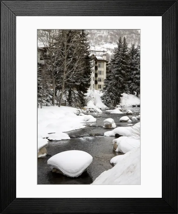 Framed Print : Gore Creek