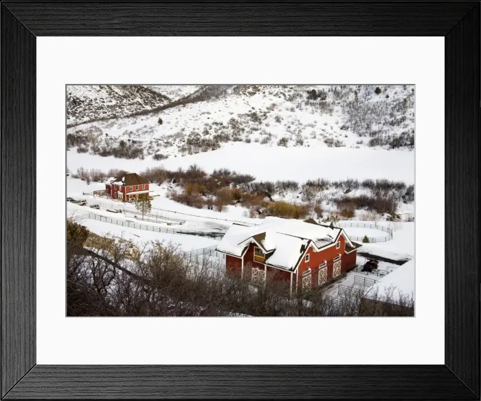 Framed Print : Ranch near Snowmass Village Framed Print : Ranch near Snowmass Village