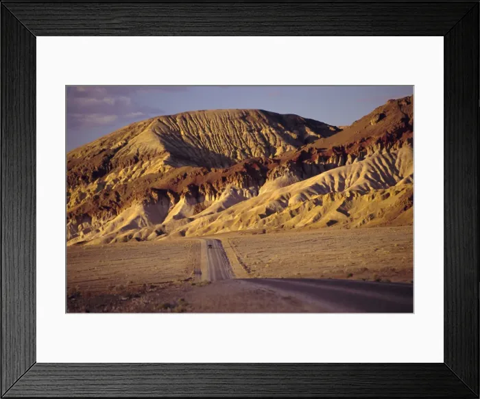 Framed Print : Road through the national park Framed Print : Road through the national park