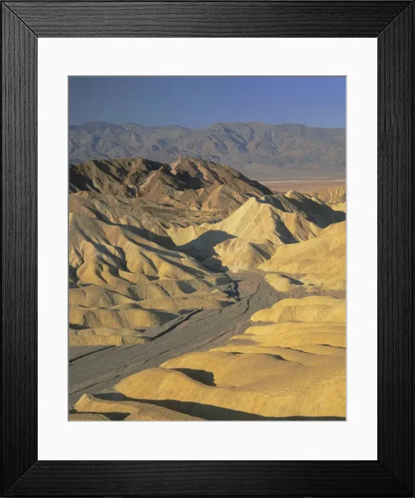 Framed Print : Golden Canyon Interpretive Trail Framed Print : Golden Canyon Interpretive Trail