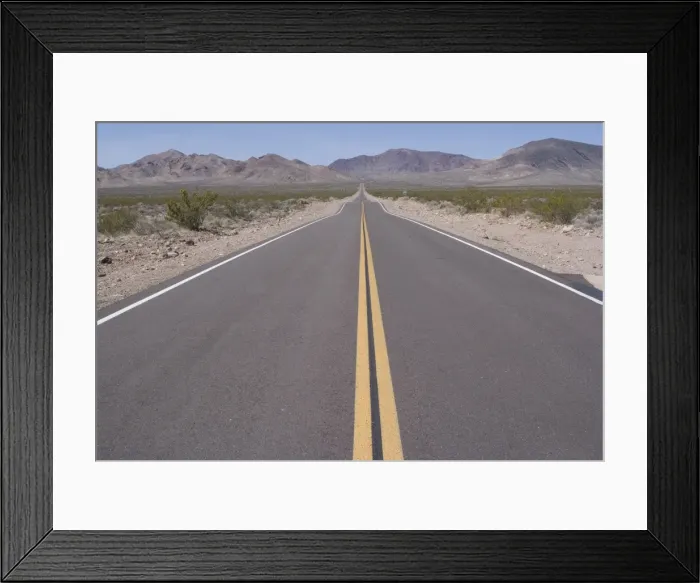 Framed Print : Road, Death Valley National Park Framed Print : Road, Death Valley National Park