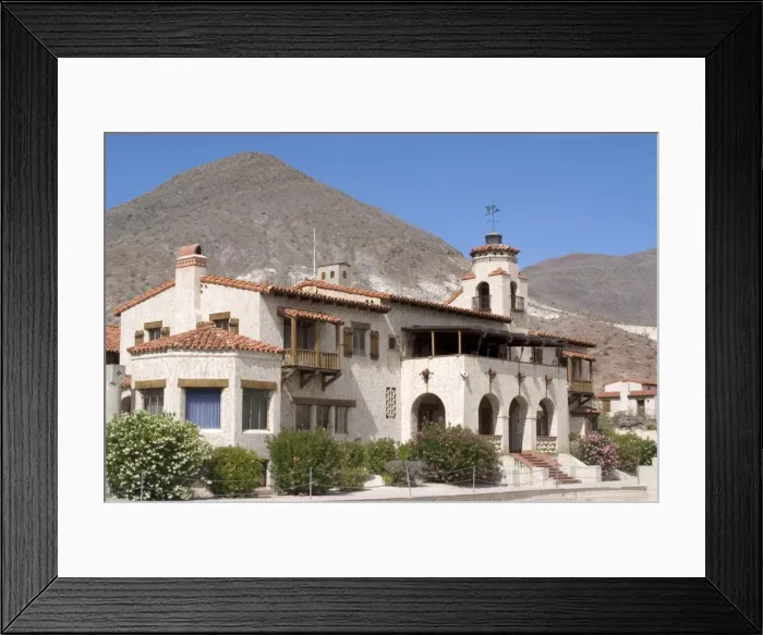 Framed Print : Scottys Castle Framed Print : Scottys Castle