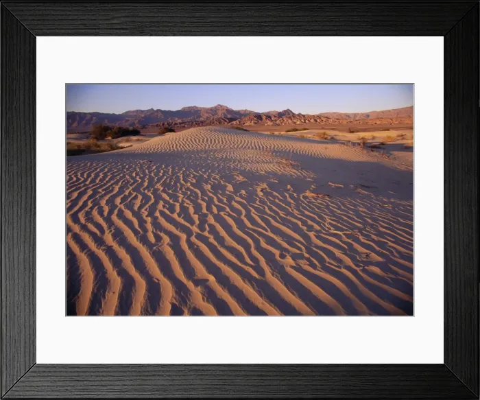 Framed Print : Sand dunes at Stovepipe Wells Framed Print : Sand dunes at Stovepipe Wells
