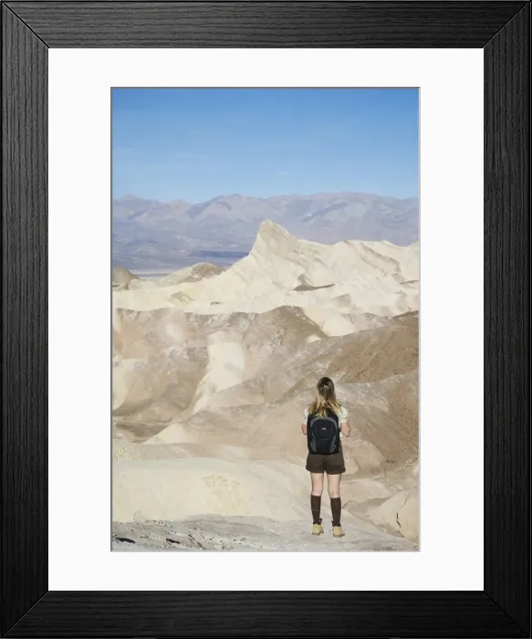 Framed Print : Zabriskie Point