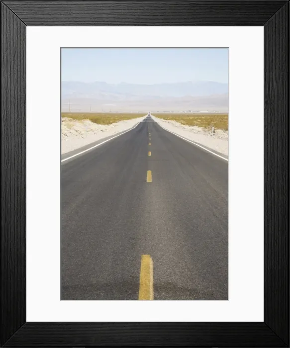 Framed Print : Empty road Framed Print : Empty road