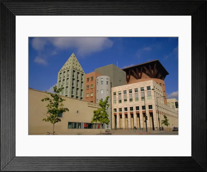 Framed Print : Art Museum and Public Library Framed Print : Art Museum and Public Library
