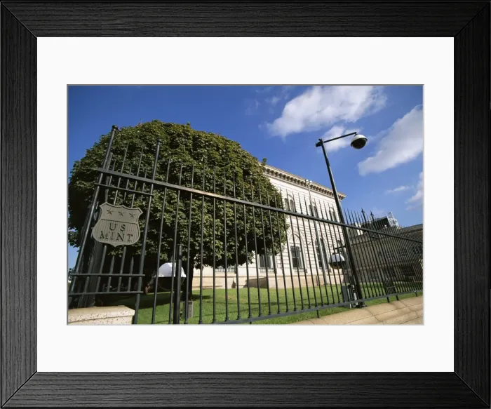 Framed Print : The U. S. Mint, Denver, Colorado, United States of America (U Framed Print : The U. S. Mint, Denver, Colorado, United States of America (U