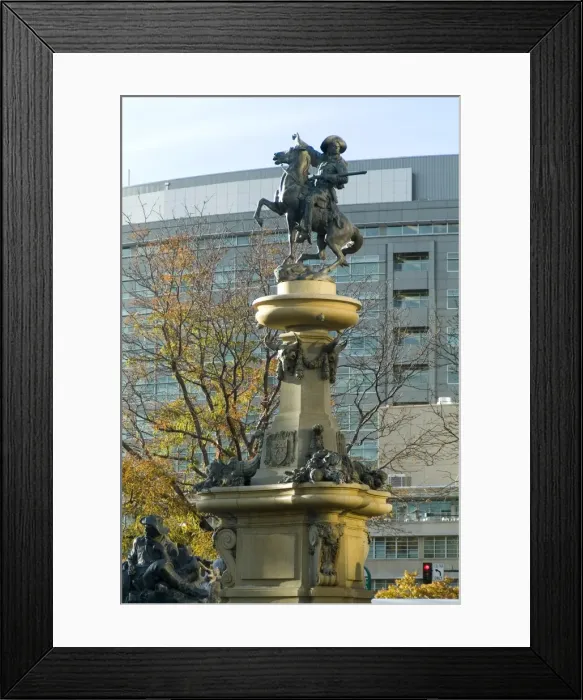 Framed Print : Downtown, Denver