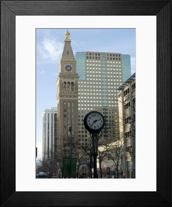 Framed Print : 16th Street Mall Framed Print : 16th Street Mall
