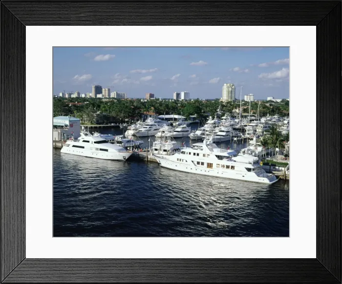 Framed Print : Waterways, canals and lagoons