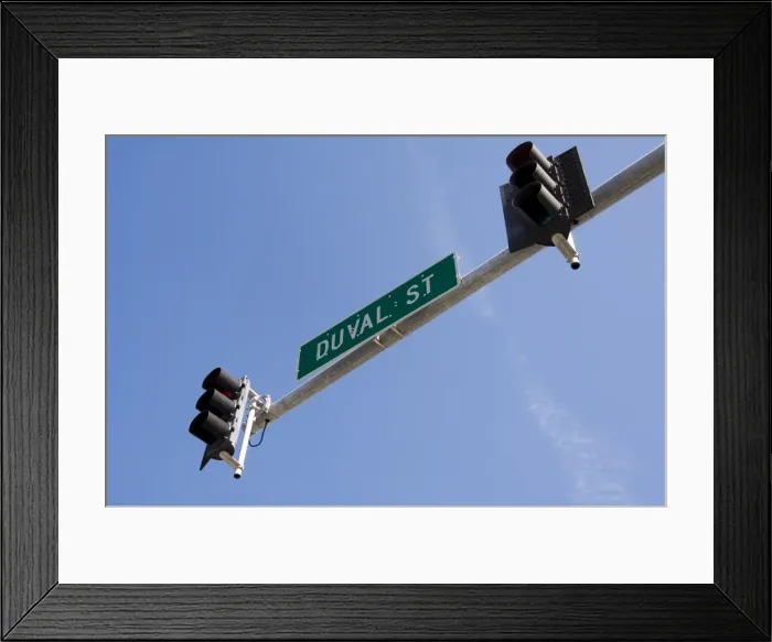 Framed Print : Duval Street Framed Print : Duval Street
