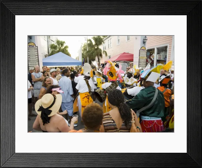 Framed Print : Goombay Festival in Bahama Village Framed Print : Goombay Festival in Bahama Village