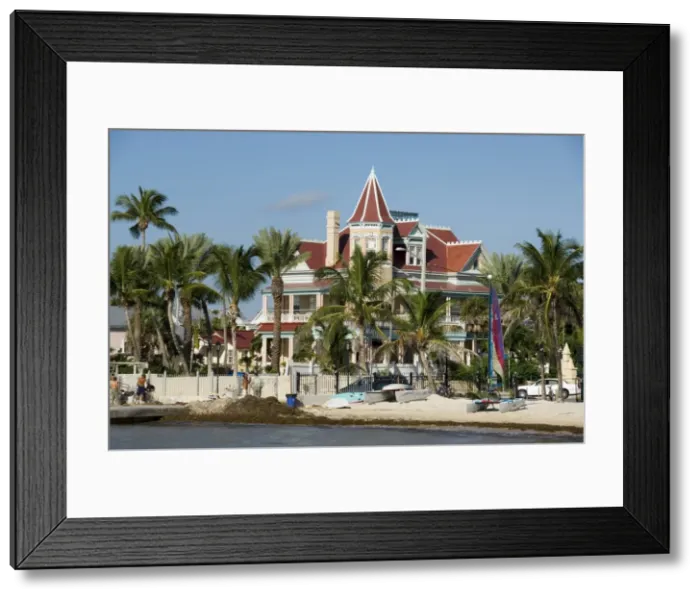 Framed Print : Southernmost House (Mansion) Hotel and Museum Framed Print : Southernmost House (Mansion) Hotel and Museum