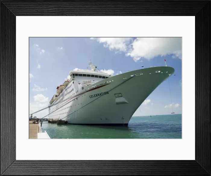 Framed Print : Cruise ship Framed Print : Cruise ship