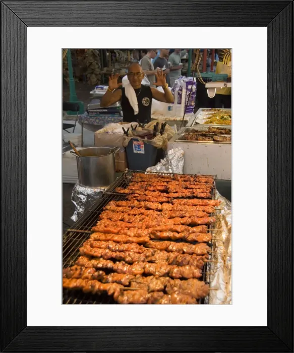 Framed Print : Goombay Festival in Bahama Village Framed Print : Goombay Festival in Bahama Village