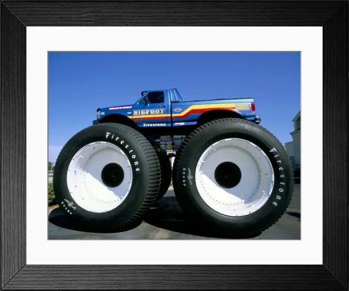 Framed Print : Huge tyres Framed Print : Huge tyres