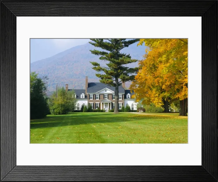 Framed Print : Manchester, Vermont, one of Americas oldest resorts Framed Print : Manchester, Vermont, one of Americas oldest resorts
