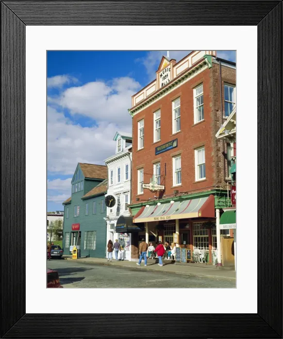 Framed Print : Thames Street Framed Print : Thames Street