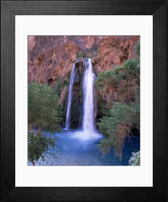 Framed Print : Havasu Falls, Grand Canyon, United States of America (U Framed Print : Havasu Falls, Grand Canyon, United States of America (U