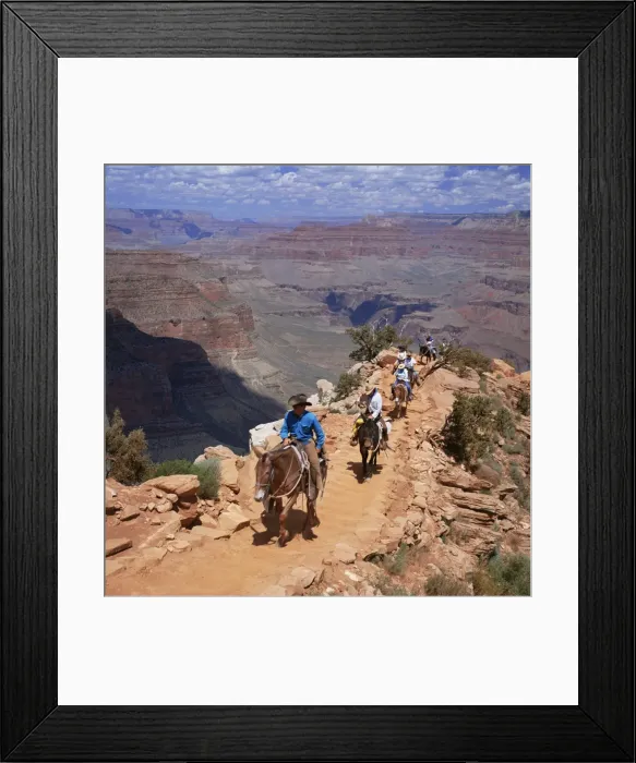 Framed Print : Returning on horseback Framed Print : Returning on horseback