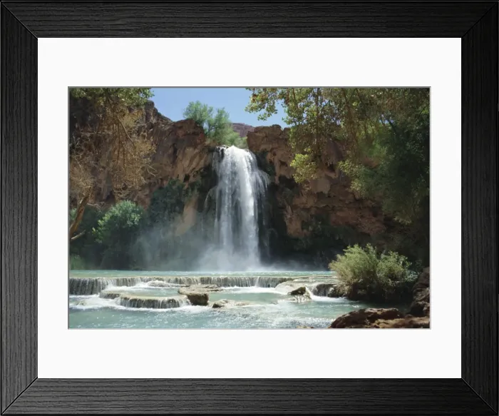 Framed Print : Harasu Falls Framed Print : Harasu Falls