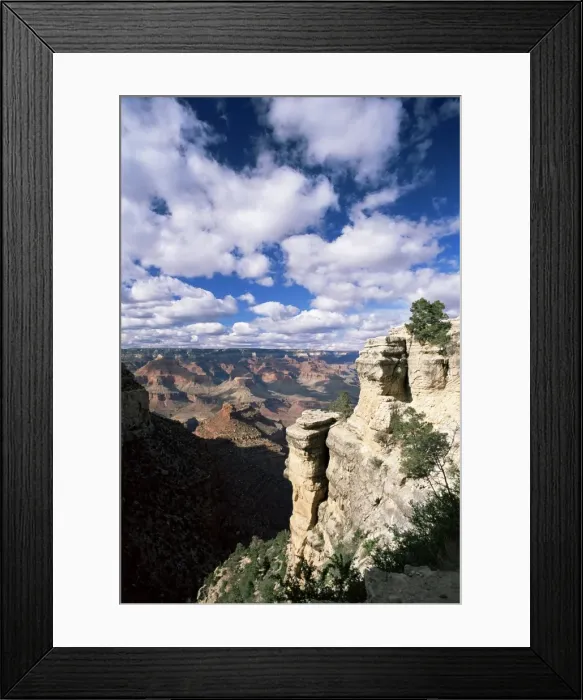 Framed Print : View from the upper section of the Bright Angel Trail Framed Print : View from the upper section of the Bright Angel Trail