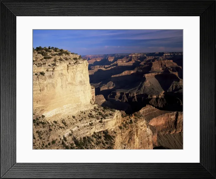 Framed Print : View of canyon from the South Rim at Maricopa Point Framed Print : View of canyon from the South Rim at Maricopa Point