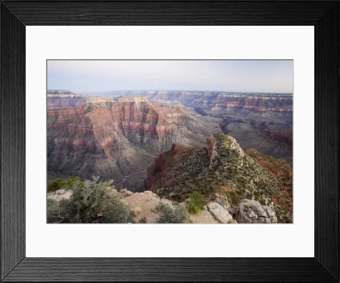 Framed Print : The view to the southeast from Point Sublime after sunset Framed Print : The view to the southeast from Point Sublime after sunset