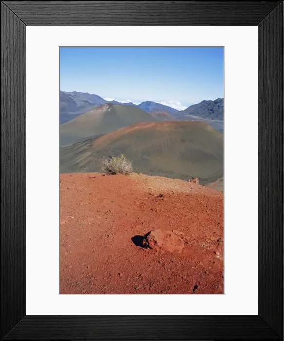 Framed Print : Haleakala volcano Framed Print : Haleakala volcano